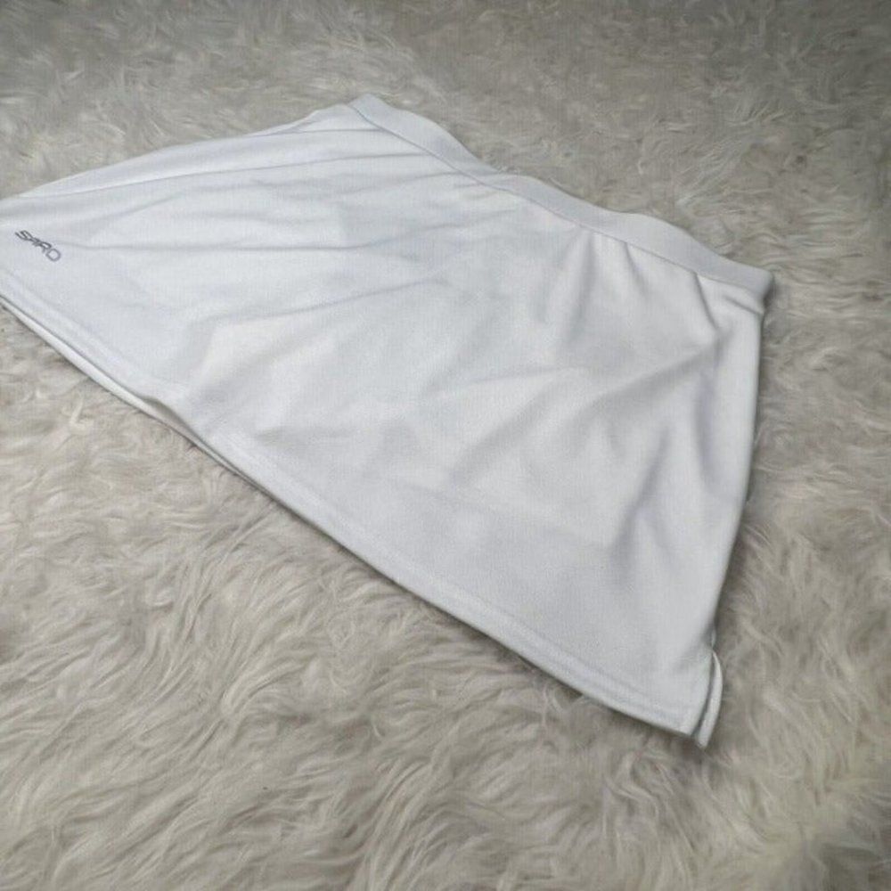 NWT SPIRO Women's White Sport Fitness Golf Tennis Skirt Skort Large 16 XL - Picture 9 of 12